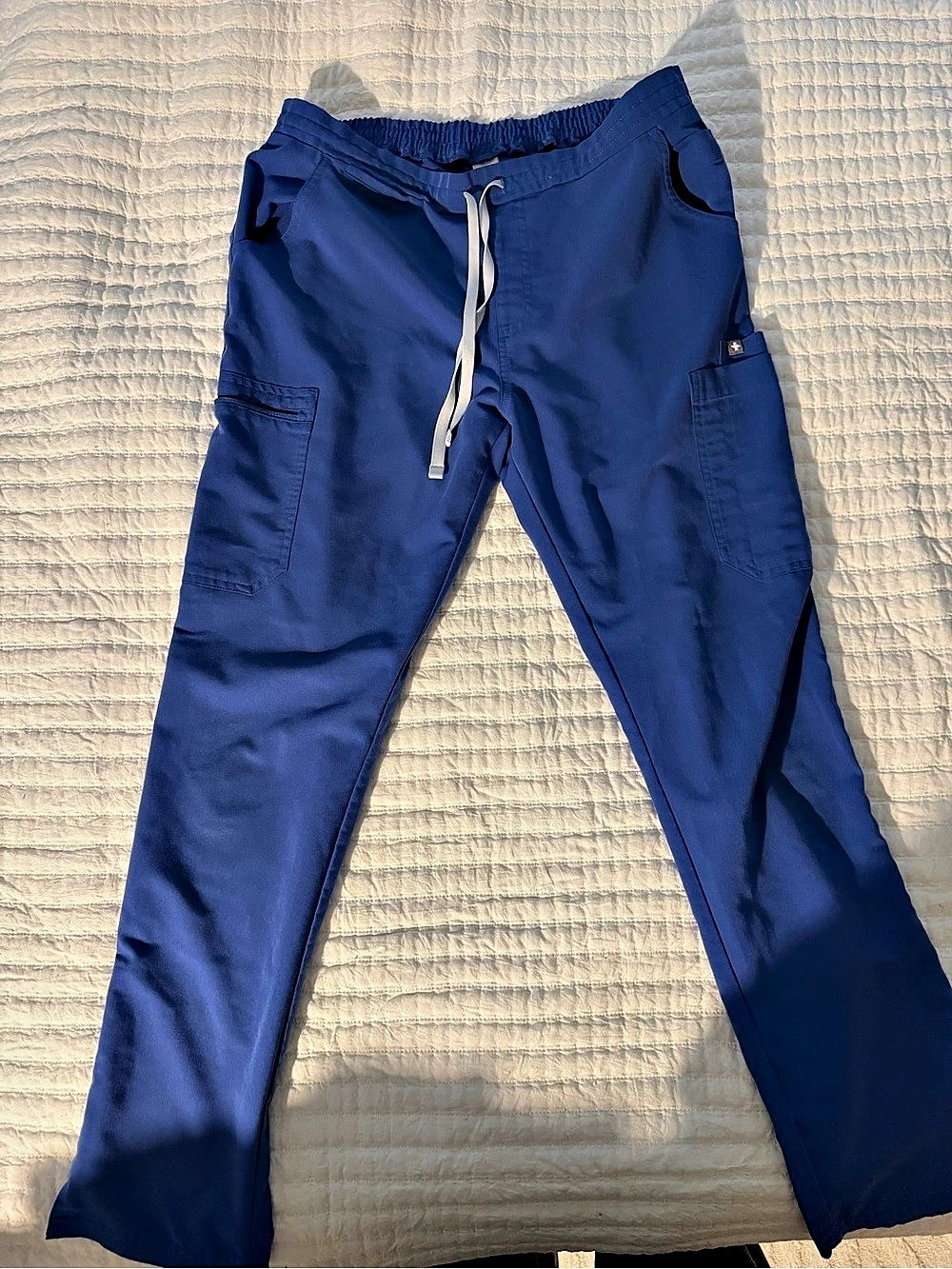 FIGS Scrub Pants Blue Medium